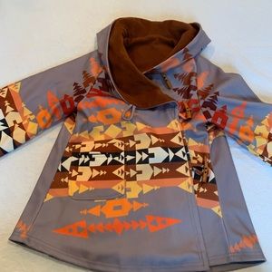 NWOT tribal Aztec swing jacket
